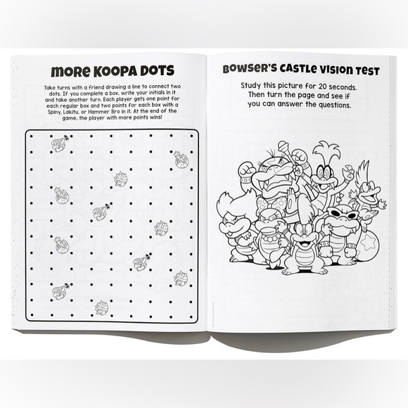 Super Mario Official Sticker Book and Coloring Book Bundle - Picture 4 of 4